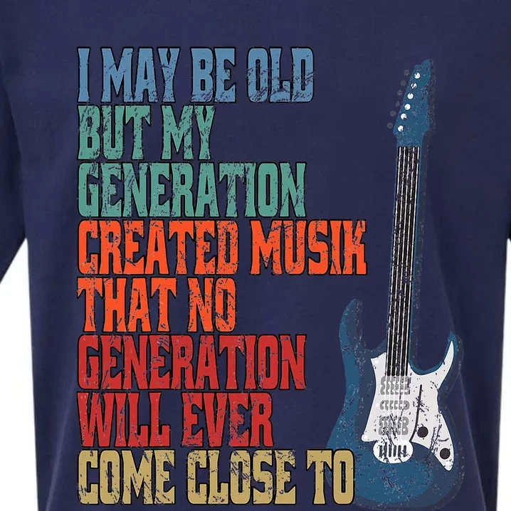 I May Be Old But My Sueded Cloud Jersey T-Shirt