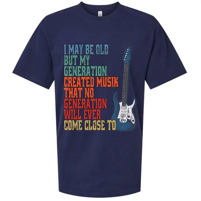 I May Be Old But My Sueded Cloud Jersey T-Shirt