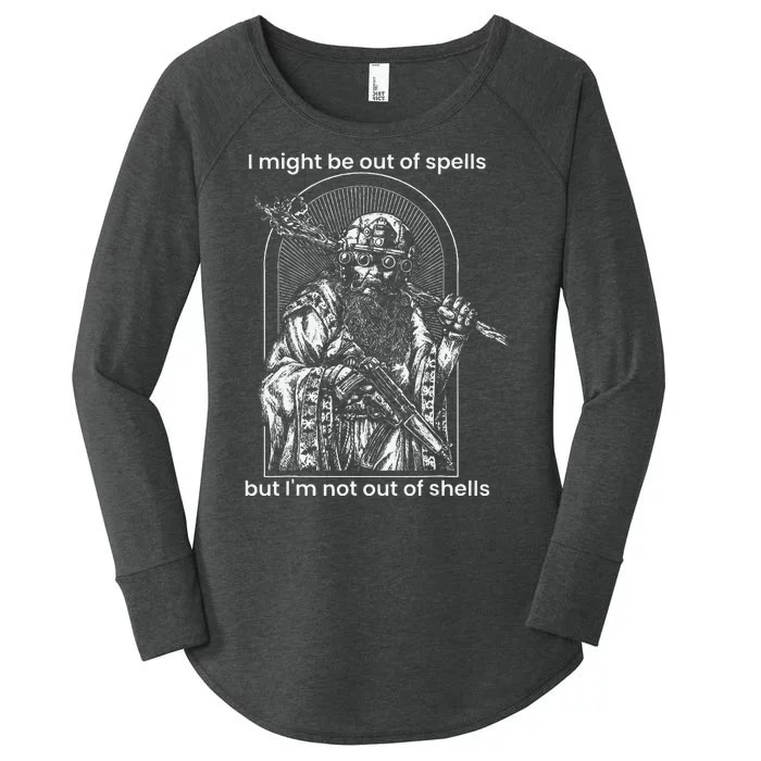 I Might Be Out Of Spells But IM Not Out Of Shells Women's Perfect Tri Tunic Long Sleeve Shirt