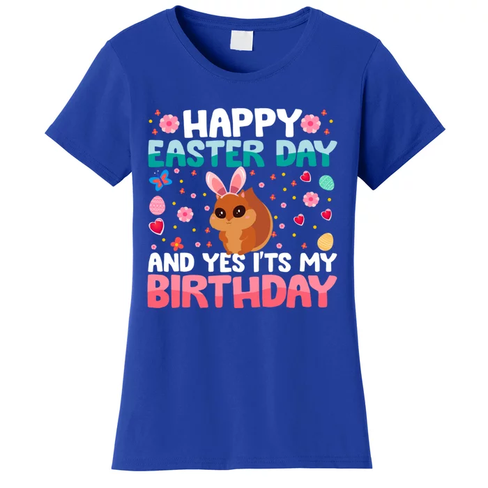 It's My Birthday And Easter Day Happy To Me You Squirrel Gift Women's T-Shirt