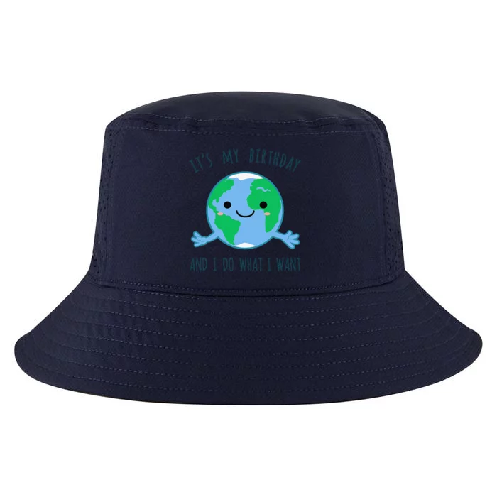 Its My Birthday Earth Day, Fun Conserve Recycle Cool Comfort Performance Bucket Hat