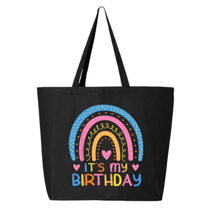 IT’S MY BIRTHDAY RAINBOW For Women Ns Girls Gift 25L Jumbo Tote