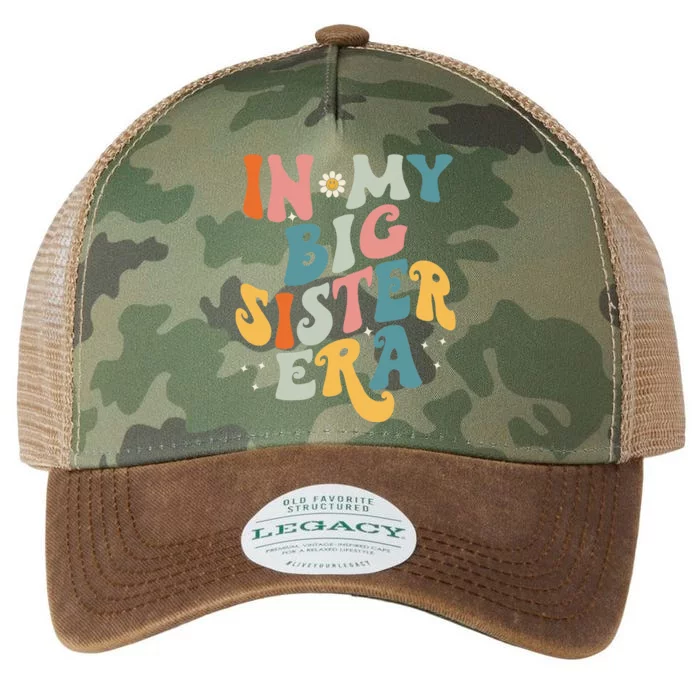 In My Big Sis Era Baby Girl Women Big Sister Legacy Tie Dye Trucker Hat