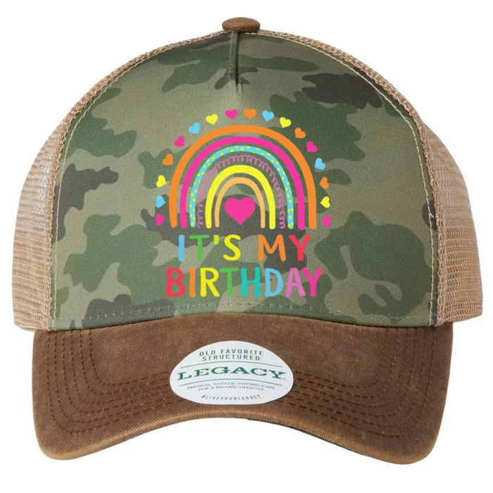 ItS My Birthday  Teens Girl Gift Rainbow Legacy Tie Dye Trucker Hat