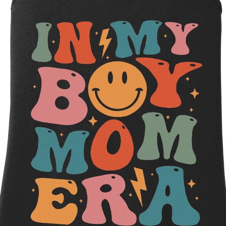 In My Boy Mom Era Ladies Essential Tank