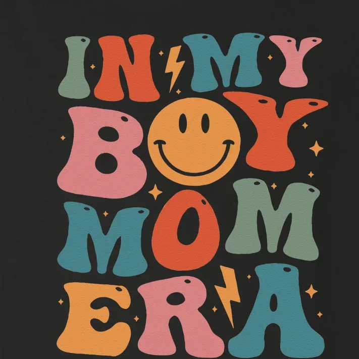 In My Boy Mom Era Toddler Long Sleeve Shirt