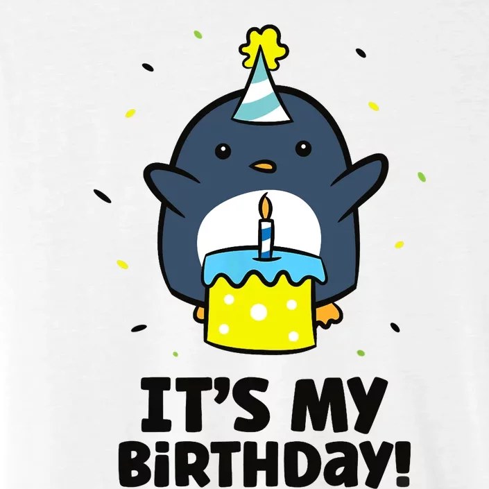 It's My Birthday! Cute Birthday Penguin ChromaSoft Performance T-Shirt