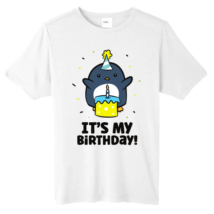 It's My Birthday! Cute Birthday Penguin ChromaSoft Performance T-Shirt