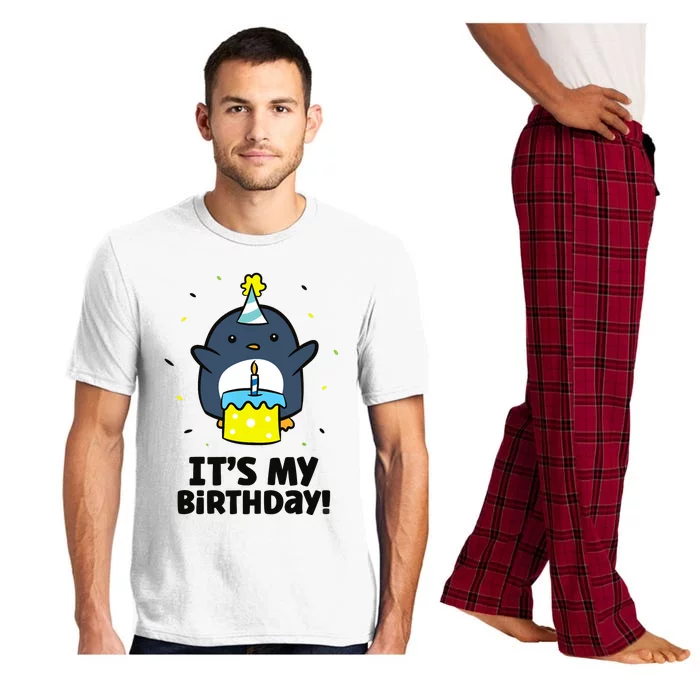 It's My Birthday! Cute Birthday Penguin Pajama Set