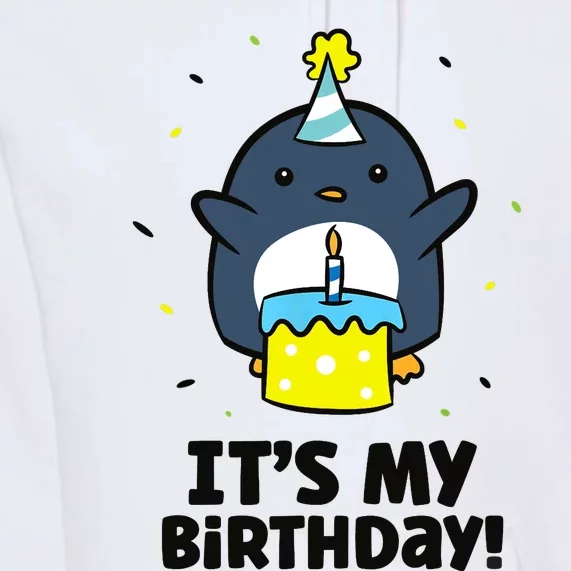 It's My Birthday! Cute Birthday Penguin Premium Hoodie