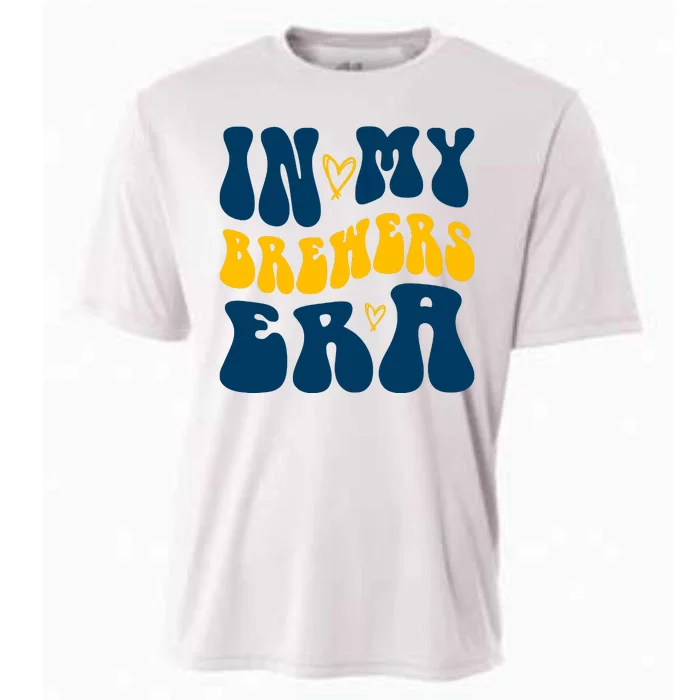 In My Brewers Era Milwaukee Baseball Lover Cooling Performance Crew T-Shirt