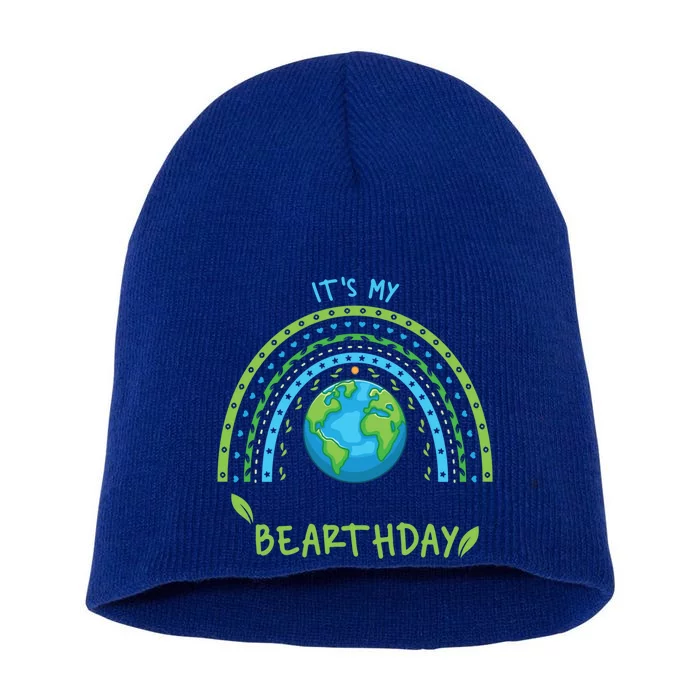 It’s My Bearthday Earth Day April 22 Birthday Party Gift Short Acrylic Beanie