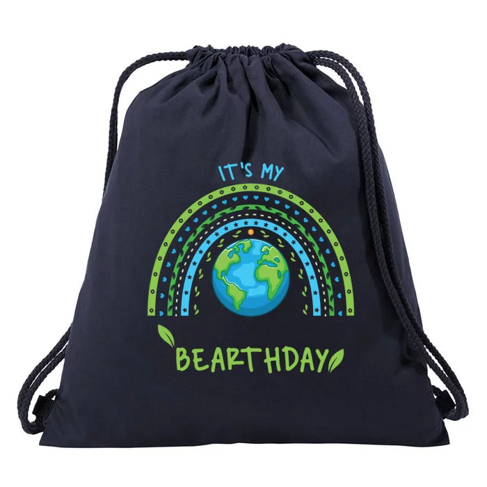 It’s My Bearthday Earth Day April 22 Birthday Party Gift Drawstring Bag