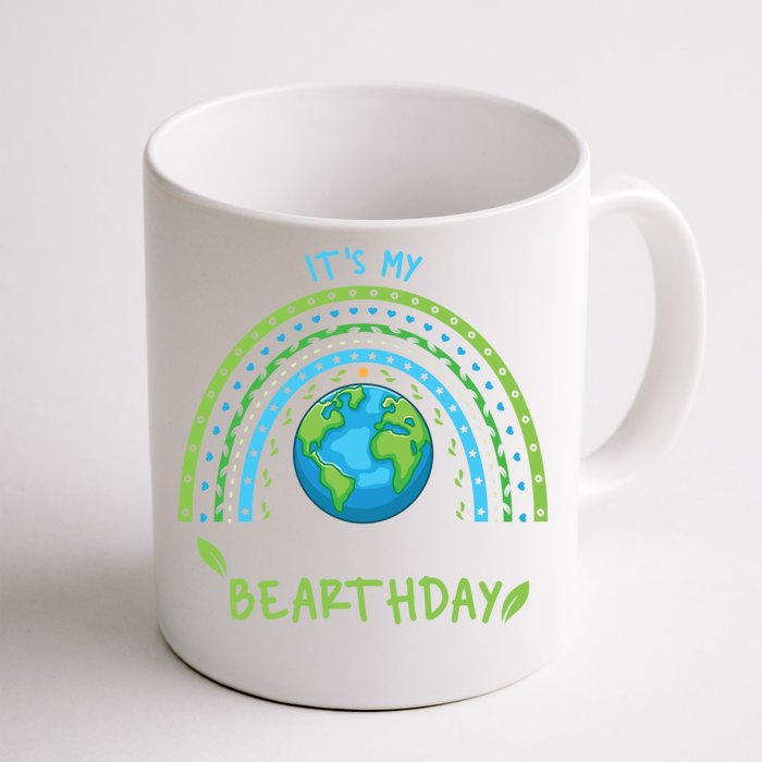 It’s My Bearthday Earth Day April 22 Birthday Party Gift Front & Back Coffee Mug