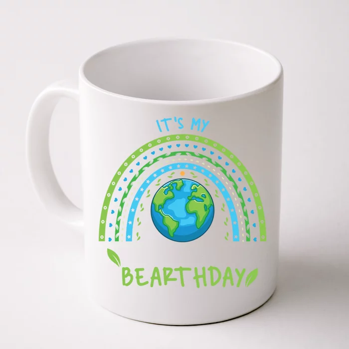 It’s My Bearthday Earth Day April 22 Birthday Party Gift Front & Back Coffee Mug