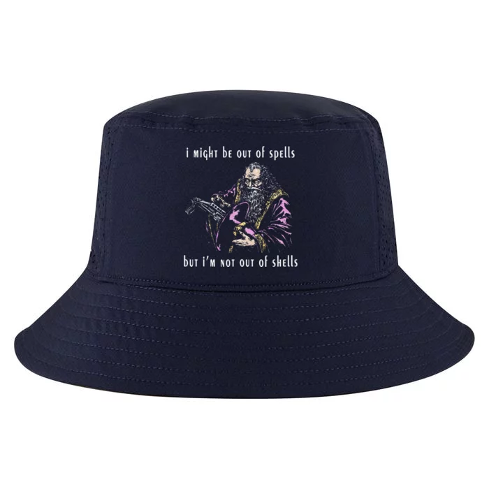 I Might Be Out Of Spells But IM Not Out Of Shells Up Cool Comfort Performance Bucket Hat