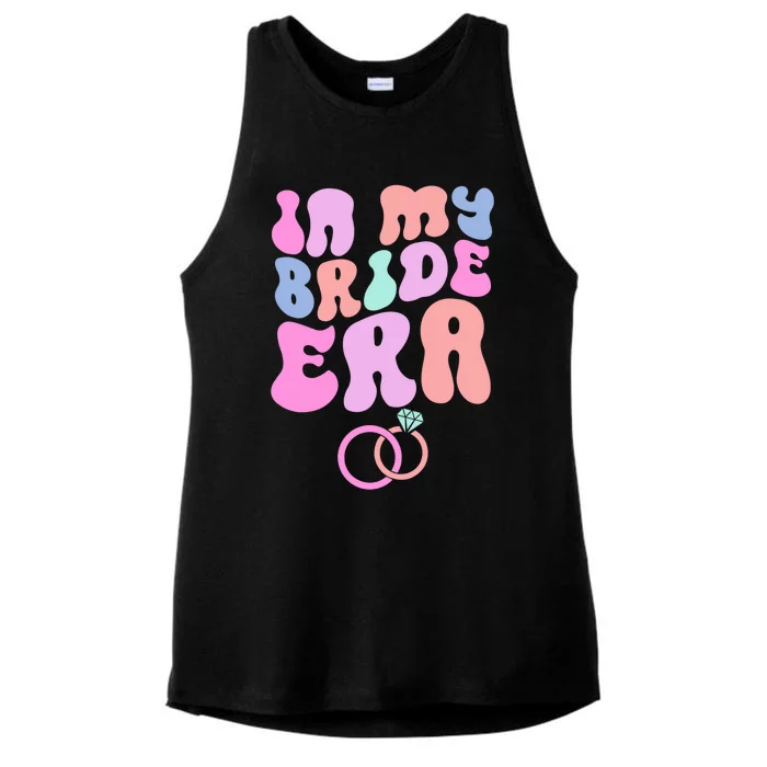 In My Bride Era Bachelorette Engaget Party Wedding Day Cool Gift Ladies Tri-Blend Wicking Tank