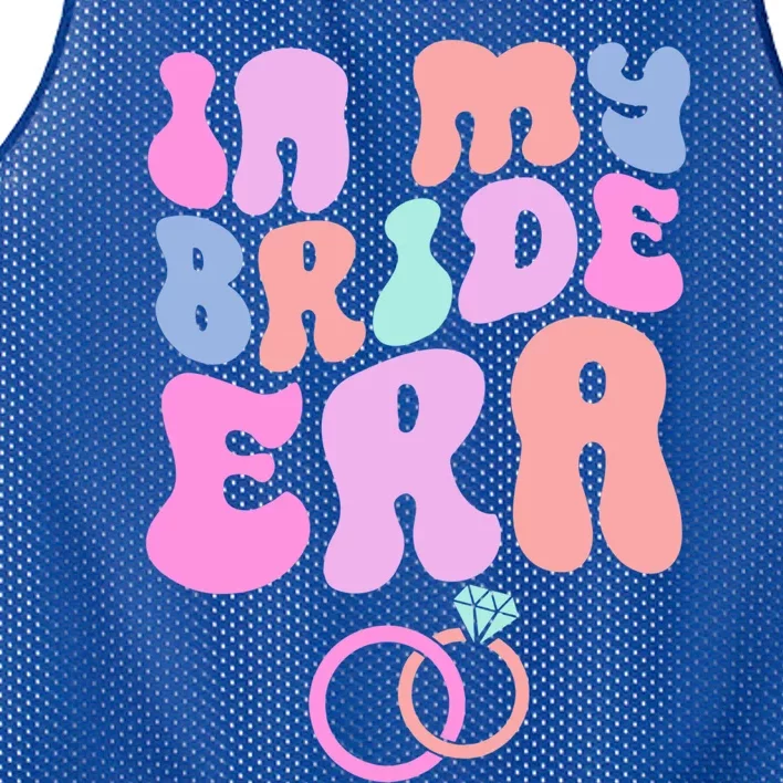 In My Bride Era Bachelorette Engaget Party Wedding Day Cool Gift Mesh Reversible Basketball Jersey Tank