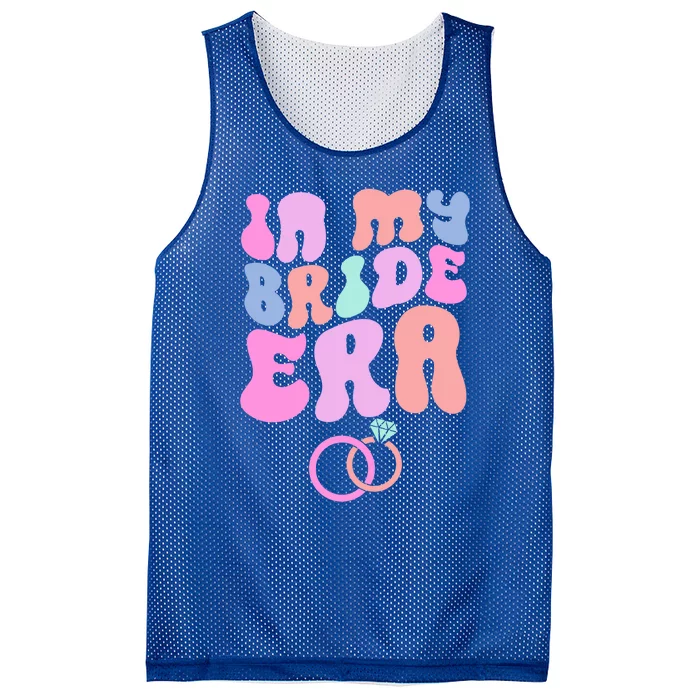 In My Bride Era Bachelorette Engaget Party Wedding Day Cool Gift Mesh Reversible Basketball Jersey Tank