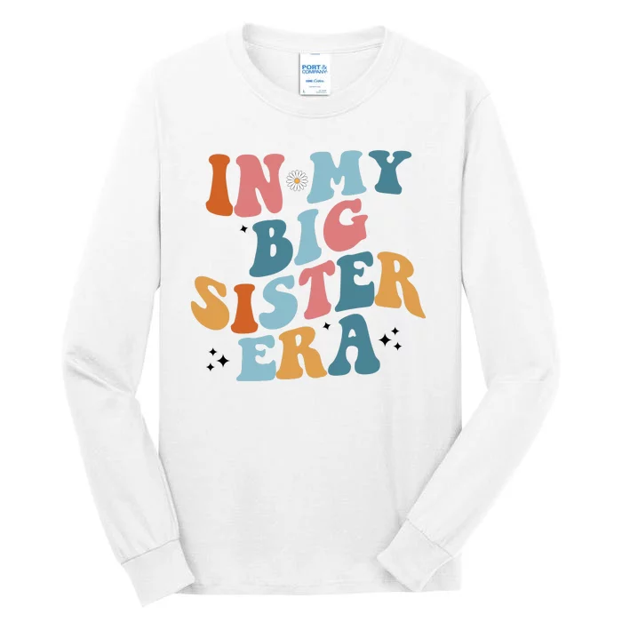 In My Big Sis Era Groovy Tall Long Sleeve T-Shirt