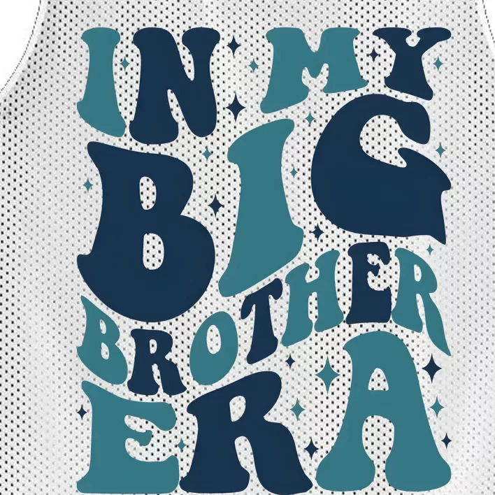 In My Big Brother Era Family Brother Mesh Reversible Basketball Jersey Tank