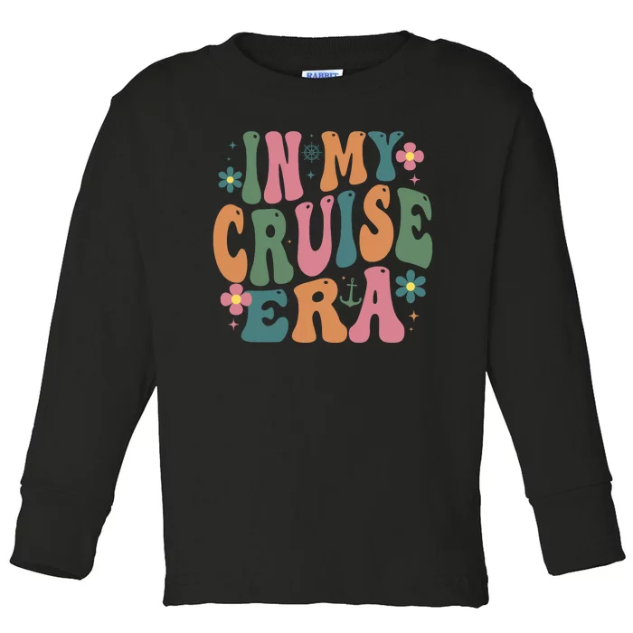 In My Cruise Era Cruising Lover Toddler Long Sleeve Shirt