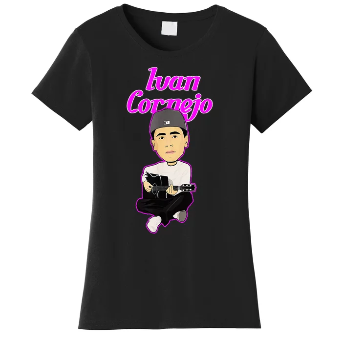 Ivan Mexico Cornejo Acustico Musica Cantante Music Mexico Women's T-Shirt