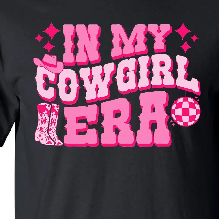 In My Cowgirl Era Groovy Cute Western Rodeo Tall T-Shirt