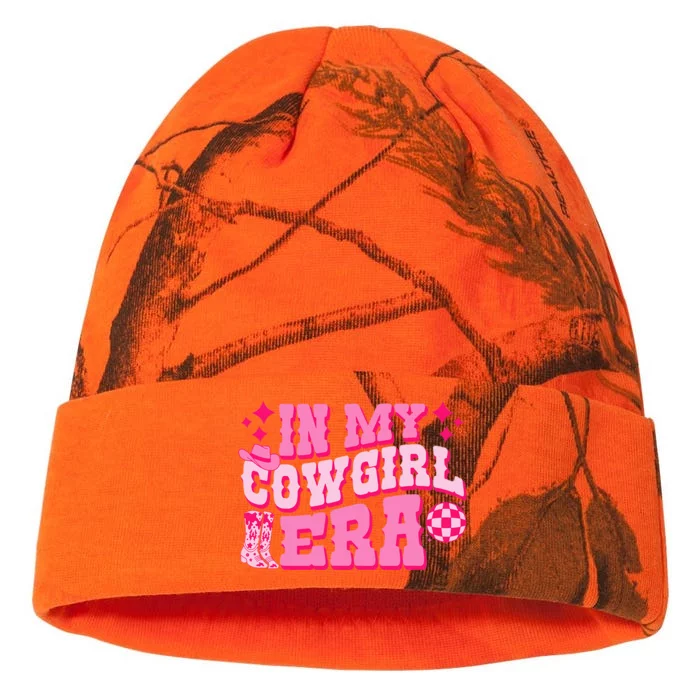 In My Cowgirl Era Groovy Cute Western Rodeo Kati - 12in Camo Beanie