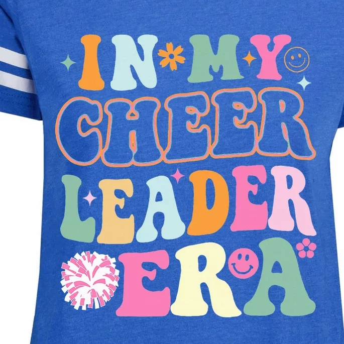 In My Cheer Leader Era Cheerleading Enza Ladies Jersey Football T-Shirt