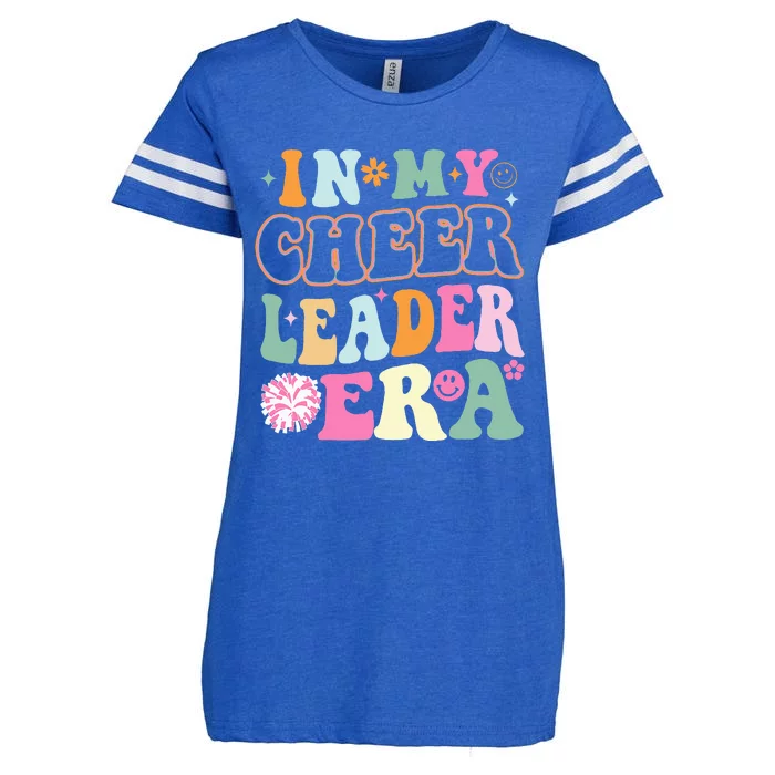 In My Cheer Leader Era Cheerleading Enza Ladies Jersey Football T-Shirt