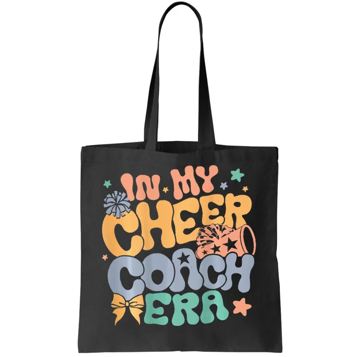 In My Cheer Coach Era Funny Both Sided Tote Bag