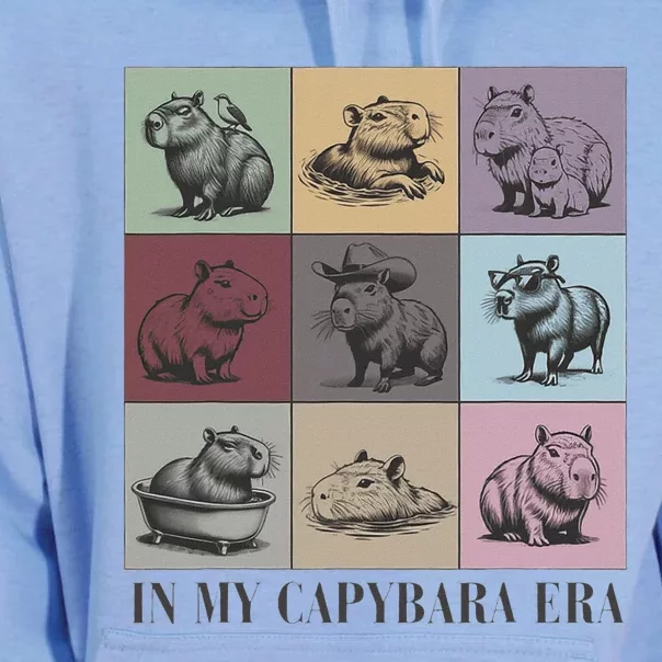 In My Capybara Era Capybara Lover Gift Unisex Surf Hoodie