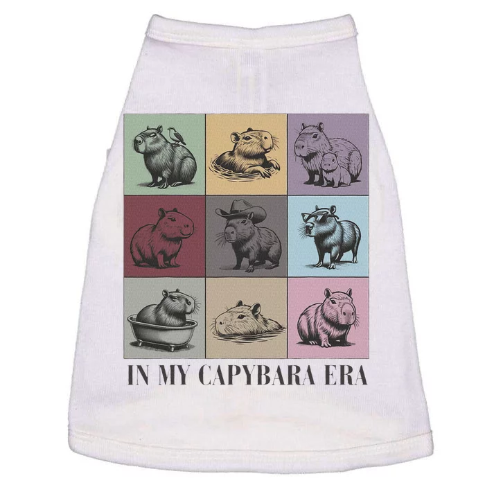 In My Capybara Era Capybara Lover Gift Doggie Tank