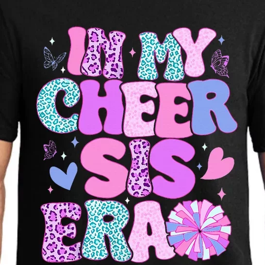 In My Cheer Sister Era Cheer Life Cheerleader Sport Pajama Set