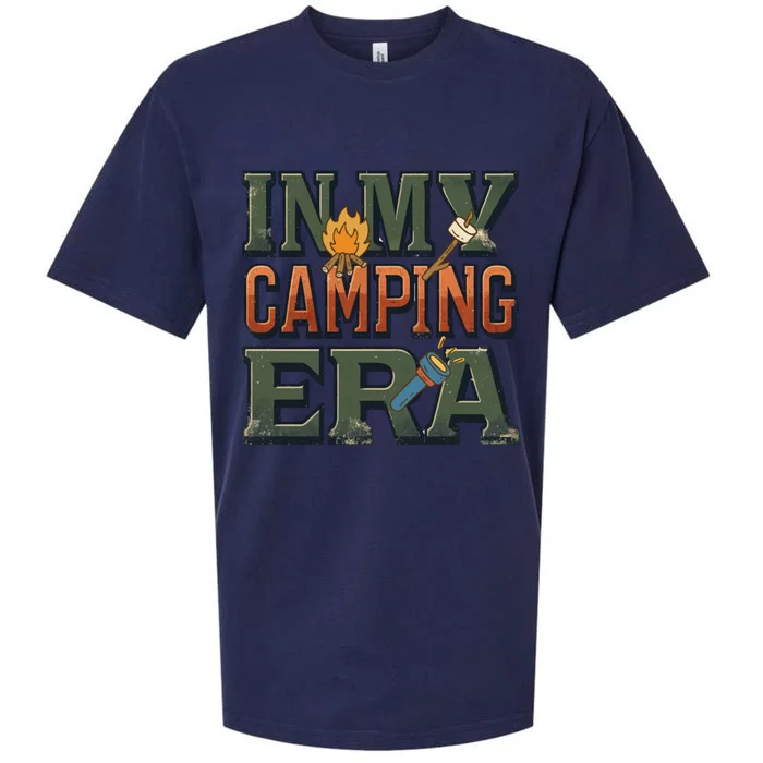 In My Camping Era Adventure Camping Lovers Meaningful Gift Sueded Cloud Jersey T-Shirt