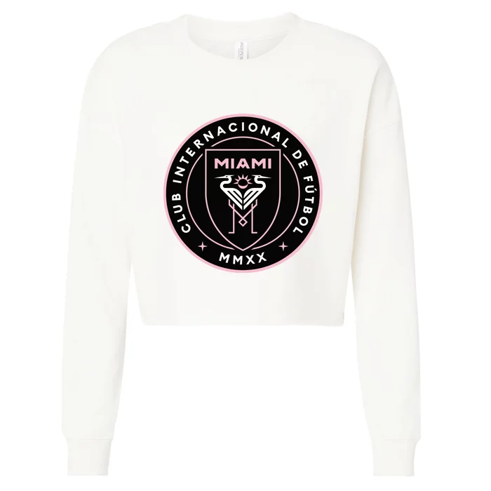 Inter Miami Cf Cropped Pullover Crew