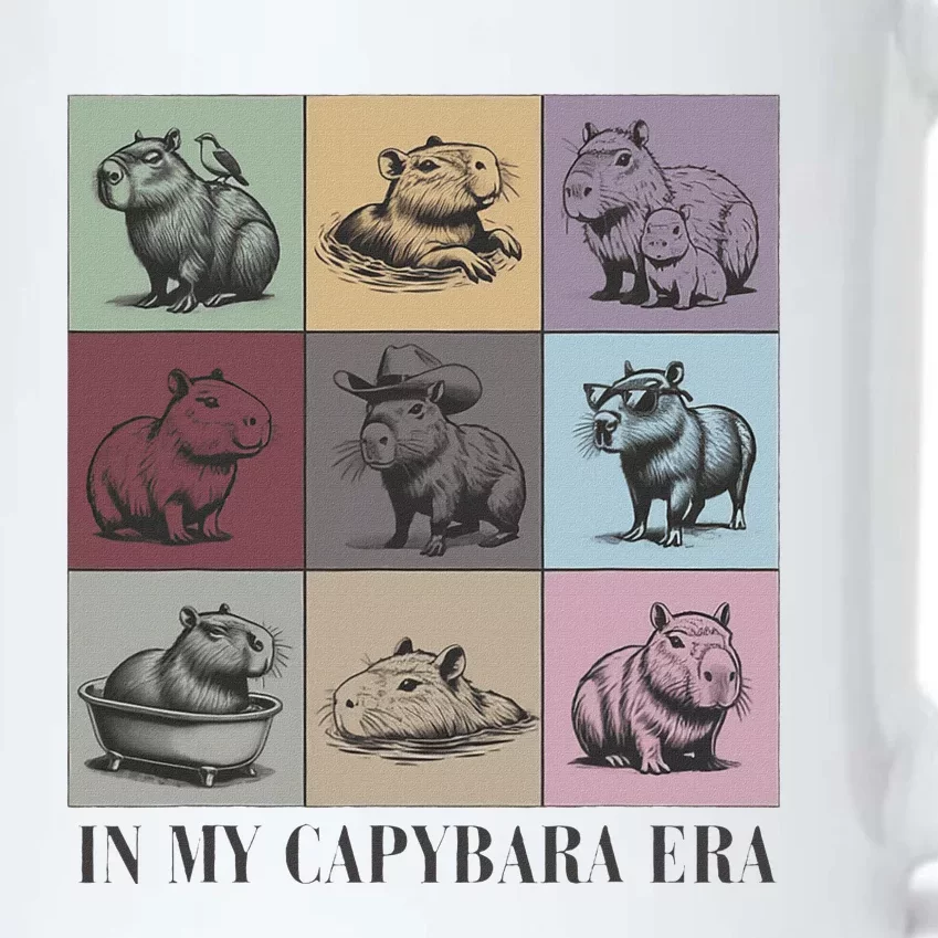 In My Capybara Era Capybara Lover Gift Black Color Changing Mug