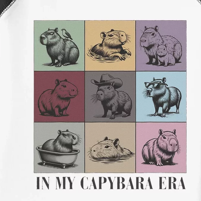 In My Capybara Era Capybara Lover Gift Infant Baby Jersey Bodysuit