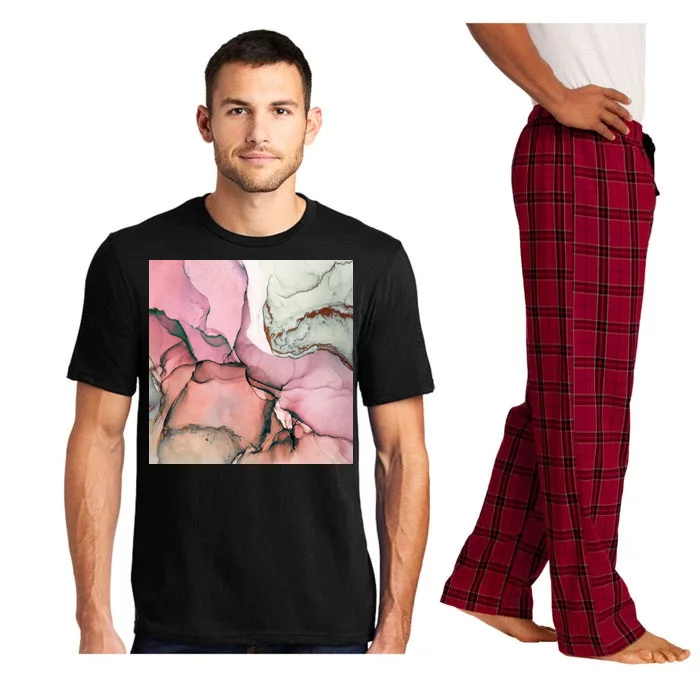 Ink Modern Contemporary Art Painting Pajama Set