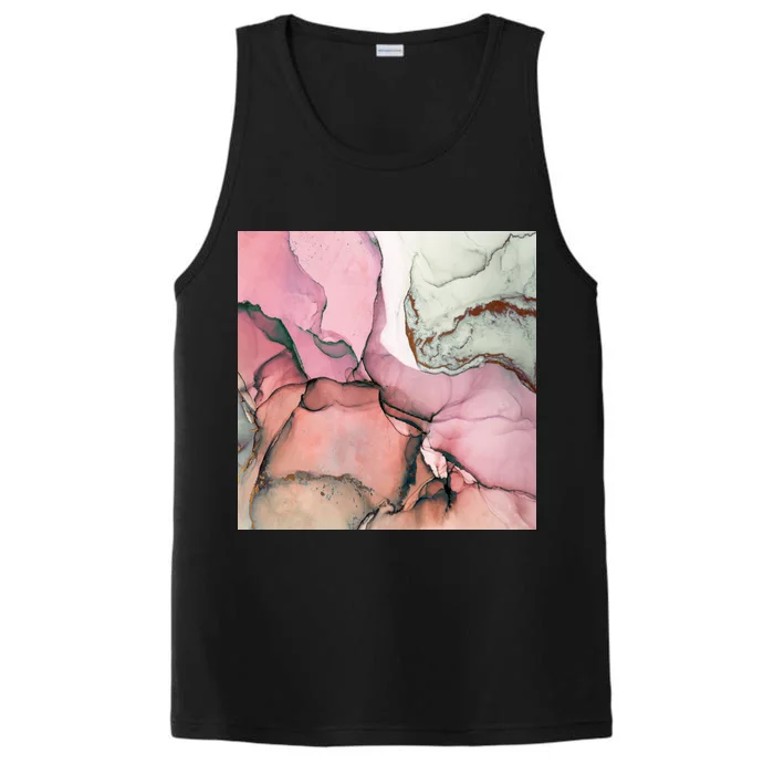 Ink Modern Contemporary Art Painting Performance Tank