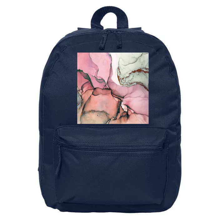 Ink Modern Contemporary Art Painting 16 in Basic Backpack