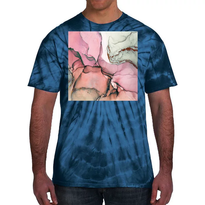 Ink Modern Contemporary Art Painting Tie-Dye T-Shirt