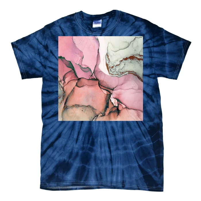 Ink Modern Contemporary Art Painting Tie-Dye T-Shirt