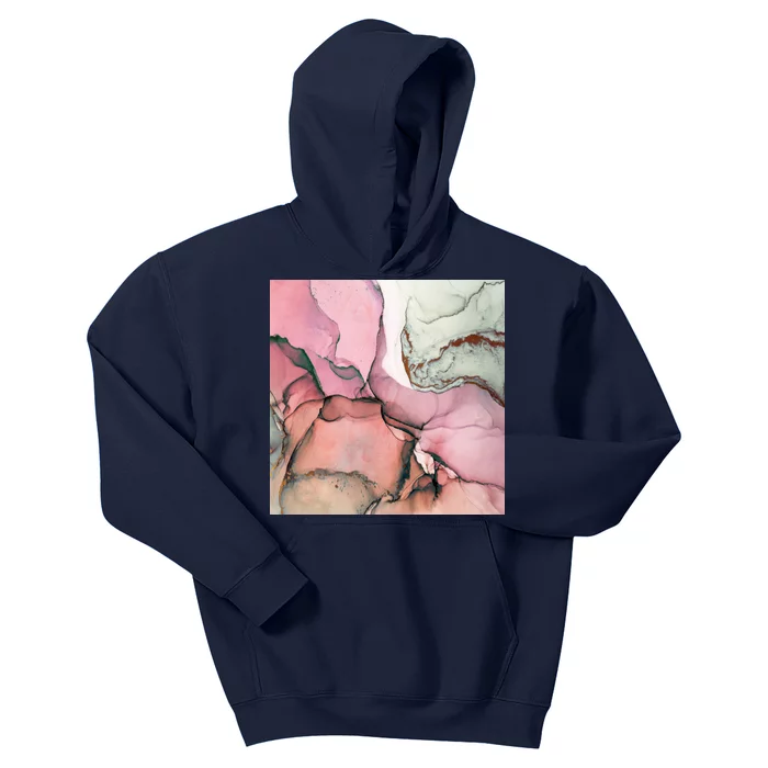 Ink Modern Contemporary Art Painting Kids Hoodie