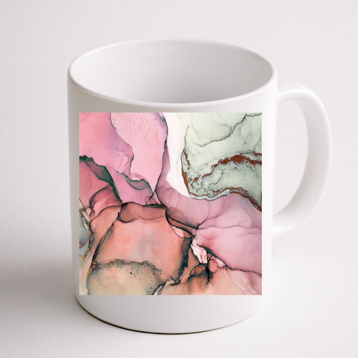 Ink Modern Contemporary Art Painting Front & Back Coffee Mug