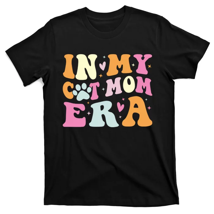 In My Cat Mom Era Cute Cat Mom T-Shirt