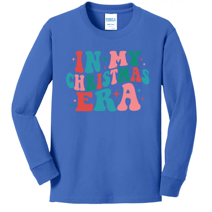 In My Christmas Era Gift Kids Long Sleeve Shirt