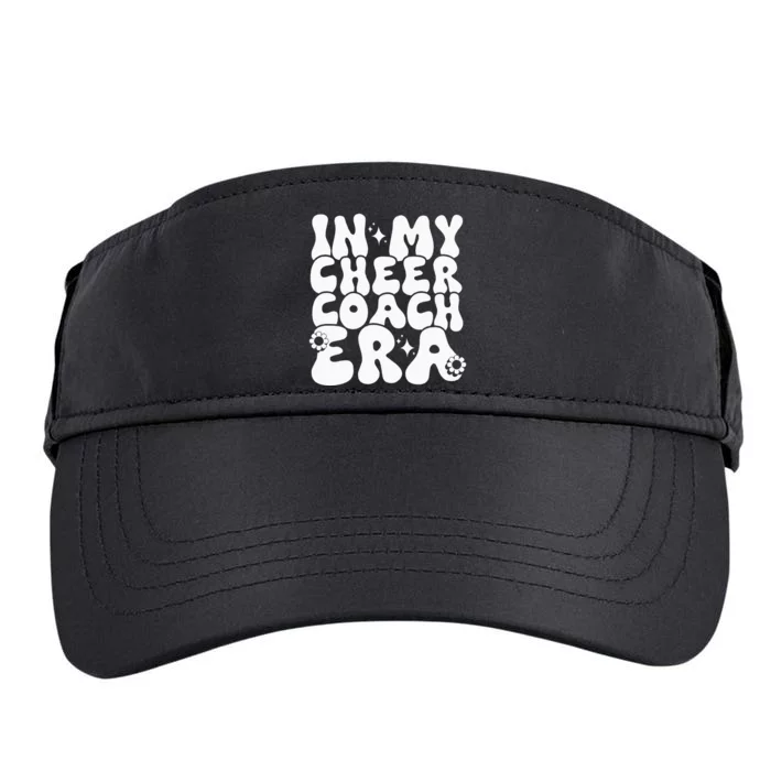 In My Cheer Coach Era Funny Groovy Adult Drive Performance Visor