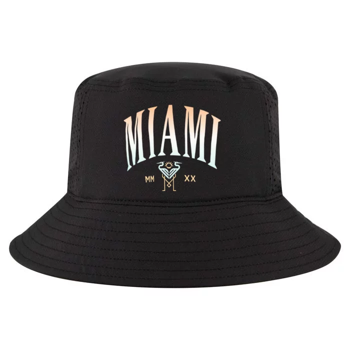 Inter Miami Cf Gradient Heavy Relaxed Cool Comfort Performance Bucket Hat